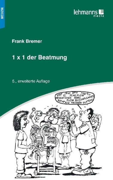 Buchcover und Innenansicht für das Buch: 1x1 der Beatmung