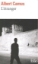Buchcover und Innenansicht für das Buch: L'etranger