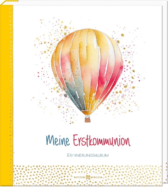 Buchcover und Innenansicht für das Buch: Meine Erstkommunion