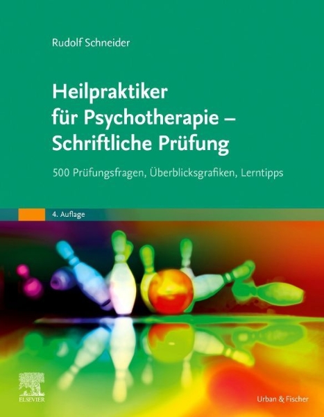 Buchcover und Innenansicht für das Buch: Heilpraktiker für Psychotherapie - Schriftliche Prüfung