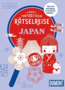 Buchcover und Innenansicht für das Buch: DUMONTs Fantastische Rätselreise Japan