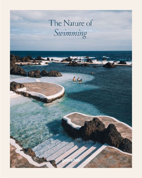 Buchcover und Innenansicht für das Buch: The Nature of Swimming