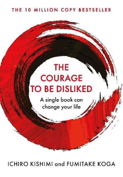 Buchcover und Innenansicht für das Buch: The Courage To Be Disliked
