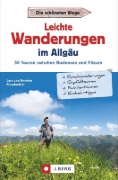 Buchcover und Innenansicht für das Buch: Leichte Wanderungen im Allgäu