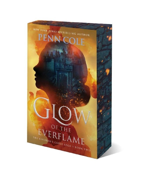 Buchcover und Innenansicht für das Buch: Glow of the Everflame