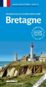 Buchcover und Innenansicht für das Buch: Entdeckertouren mit dem Wohnmobil Bretagne