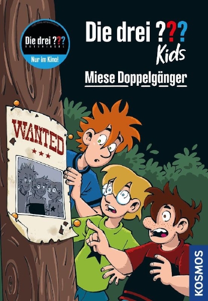 Buchcover und Innenansicht für das Buch: Die drei ??? Kids, 106, Miese Doppelgänger
