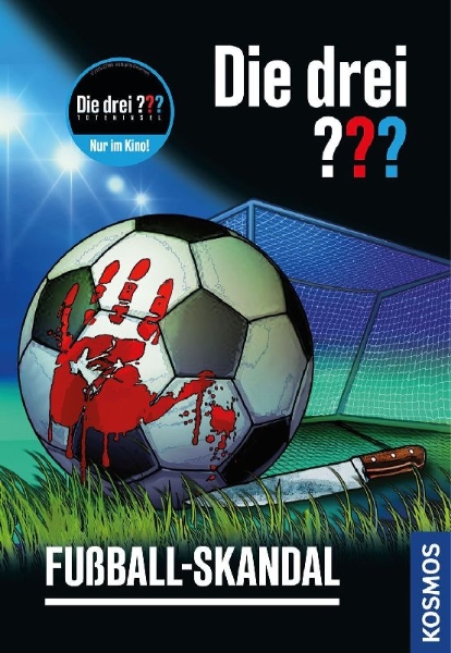Buchcover und Innenansicht für das Buch: Die drei ??? Fußball-Skandal