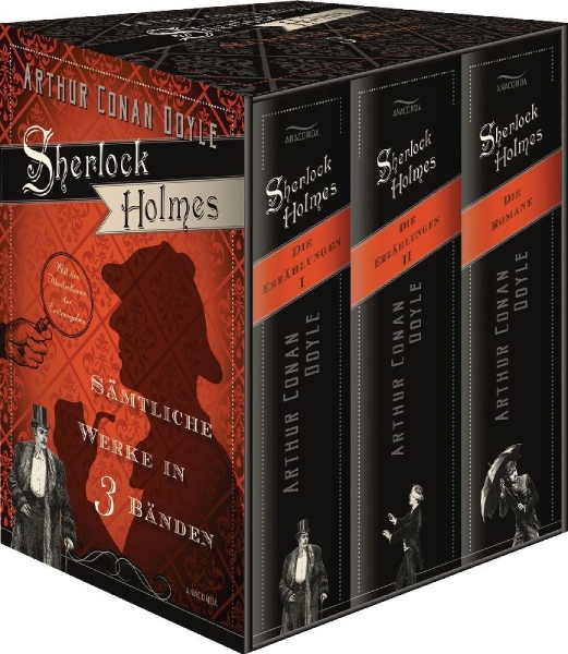 Buchcover und Innenansicht für das Buch: The Complete Sherlock Holmes Novels and Stories