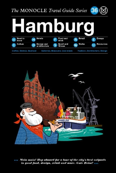 Buchcover und Innenansicht für das Buch: The Monocle Travel Guide to Hamburg