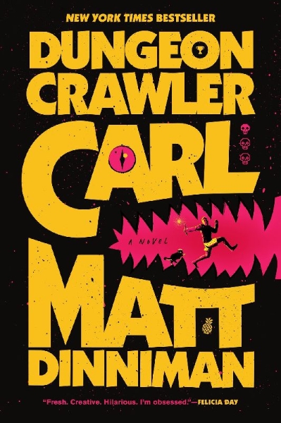 Buchcover und Innenansicht für das Buch: Dungeon Crawler Carl
