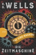 Buchcover und Innenansicht für das Buch: Die Zeitmaschine / The Time Machine
