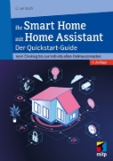 Buchcover und Innenansicht für das Buch: Ihr Smart Home mit Home Assistant