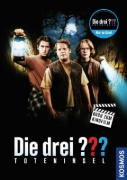 Buchcover und Innenansicht für das Buch: Die drei ??? Toteninsel
