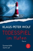 Buchcover und Innenansicht für das Buch: Todesspiel im Hafen