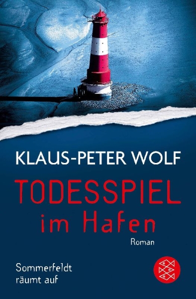Buchcover und Innenansicht für das Buch: Todesspiel im Hafen