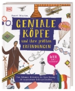 Buchcover und Innenansicht für das Buch: Geniale Köpfe und ihre größten Erfindungen