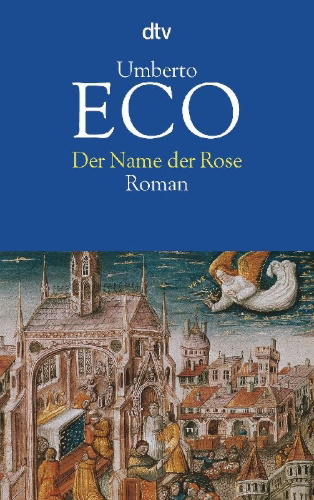 Buchcover und Innenansicht für das Buch: Il nome della rosa