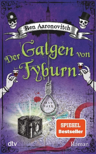 Buchcover und Innenansicht für das Buch: Der Galgen von Tyburn