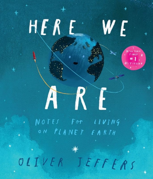 Buchcover und Innenansicht für das Buch: Here We Are
