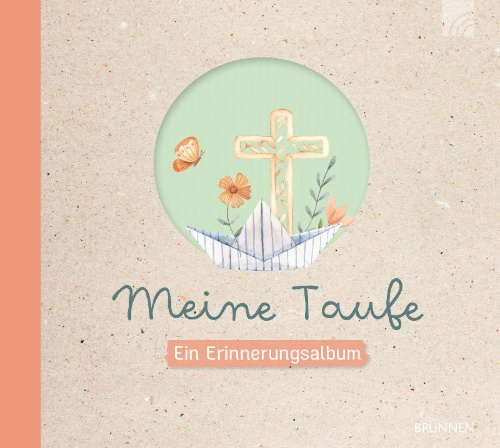 Buchcover und Innenansicht für das Buch: Meine Taufe - Ein Erinnerungsalbum