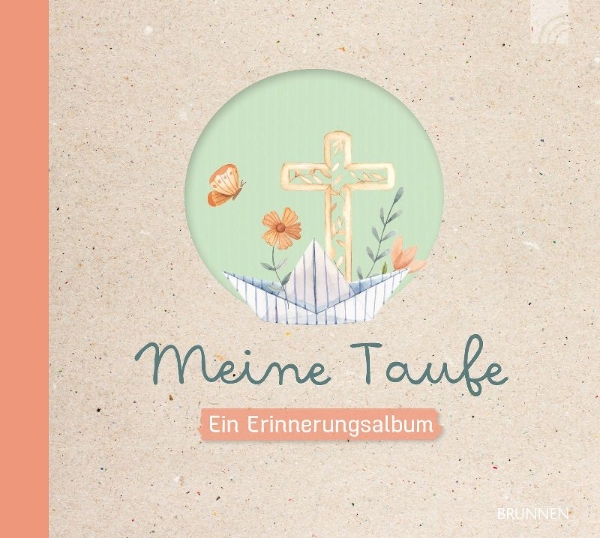 Buchcover und Innenansicht für das Buch: Meine Taufe - Ein Erinnerungsalbum