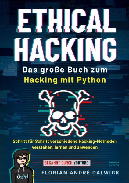 Buchcover und Innenansicht für das Buch: Ethical Hacking