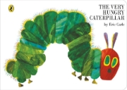 Buchcover und Innenansicht für das Buch: The Very Hungry Caterpillar