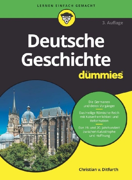 Buchcover und Innenansicht für das Buch: Deutsche Geschichte für Dummies