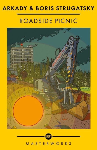 Buchcover und Innenansicht für das Buch: Roadside Picnic