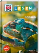Buchcover und Innenansicht für das Buch: WAS IST WAS Erstes Lesen. Echsen