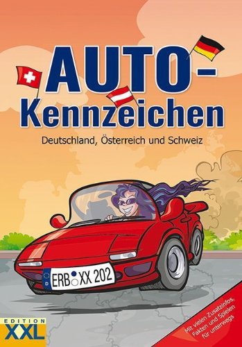 Buchcover und Innenansicht für das Buch: Auto-Kennzeichen