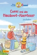 Buchcover und Innenansicht für das Buch: Conni Erzählbände 39: Conni und das Hausboot-Abenteuer