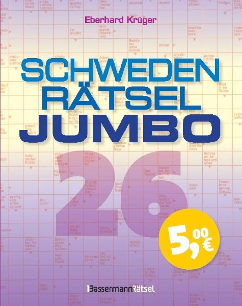 Buchcover und Innenansicht für das Buch: Schwedenrätseljumbo 26