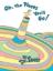 Buchcover und Innenansicht für das Buch: Oh, the Places You'll Go!