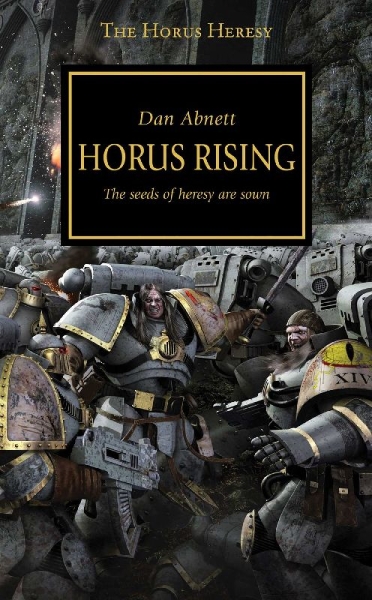 Buchcover und Innenansicht für das Buch: The Horus Heresy 01. Horus Rising