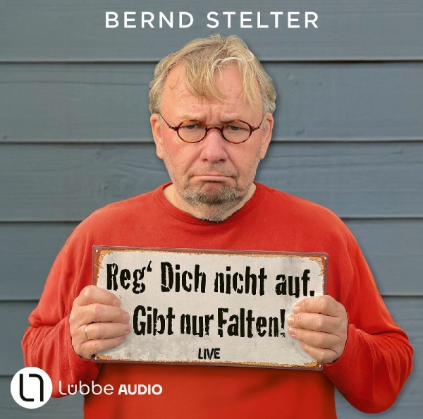 Buchcover und Innenansicht für das Buch: Reg' Dich nicht auf. Gibt nur Falten!