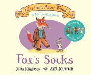 Buchcover und Innenansicht für das Buch: Tales from Acorn Wood: Fox's Socks