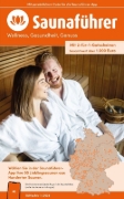 Buchcover und Innenansicht für das Buch: Saunaführer 2026/2027 - Wellness, Gesundheit, Genuss