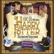 Buchcover und Innenansicht für das Buch: Harry Potter and the Prisoner of Azkaban