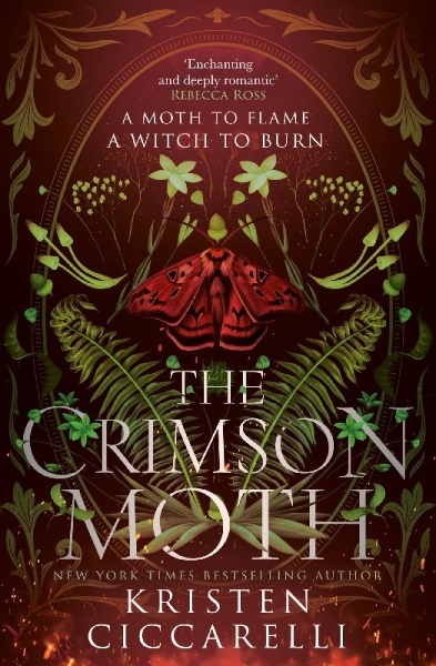 Buchcover und Innenansicht für das Buch: The Crimson Moth