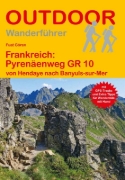 Buchcover und Innenansicht für das Buch: Frankreich: Pyrenäenweg GR 10 von Hendaye nach Banyuls-sur-Mer