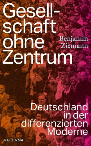 Buchcover und Innenansicht für das Buch: Gesellschaft ohne Zentrum
