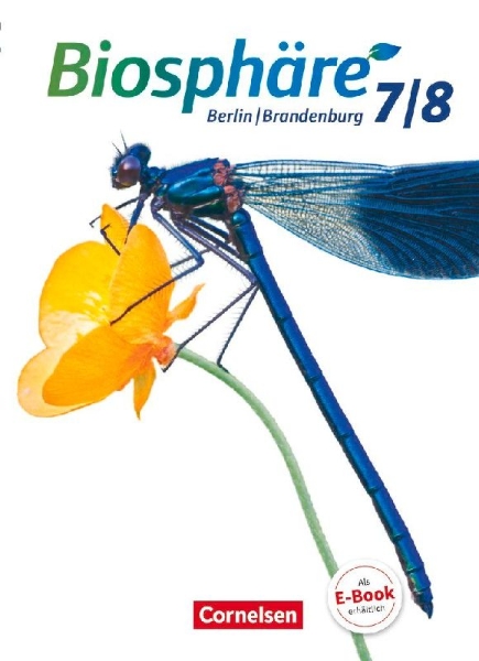 Buchcover und Innenansicht für das Buch: Biosphäre Sekundarstufe I 7./8. Schuljahr - Gymnasium Berlin/Brandenburg - Schülerbuch