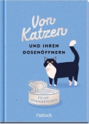 Buchcover und Innenansicht für das Buch: Von Katzen und ihren Dosenöffnern
