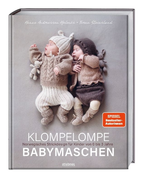 Buchcover und Innenansicht für das Buch: Klompelompe Babymaschen