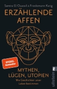 Buchcover und Innenansicht für das Buch: Erzählende Affen