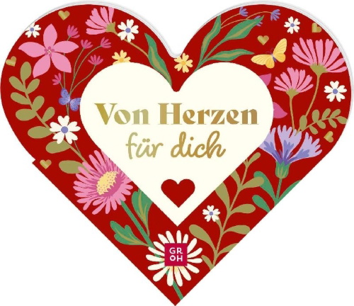 Buchcover und Innenansicht für das Buch: Von Herzen für dich