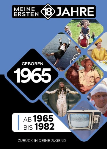 Buchcover und Innenansicht für das Buch: Geboren 1965