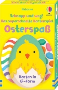 Buchcover und Innenansicht für das Buch: Schnapp und weg! Das superschnelle Kartenspiel: Osterspaß